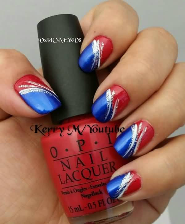 Fourth Of July Nail Ideas
 50 Adorable Fourth July Nail Art Ideas