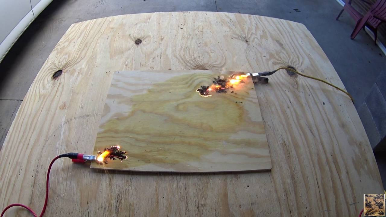 Fractal Wood Burning DIY
 Fractal Imaging With My DIY Lichtenberg Device Plus How it