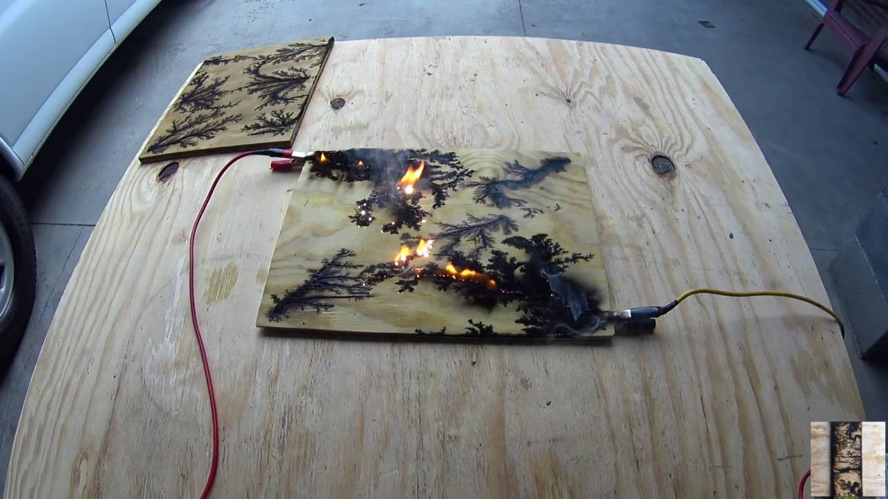 Fractal Wood Burning DIY
 DIY Fractal Wood Burning With Sanded Pine Plywood