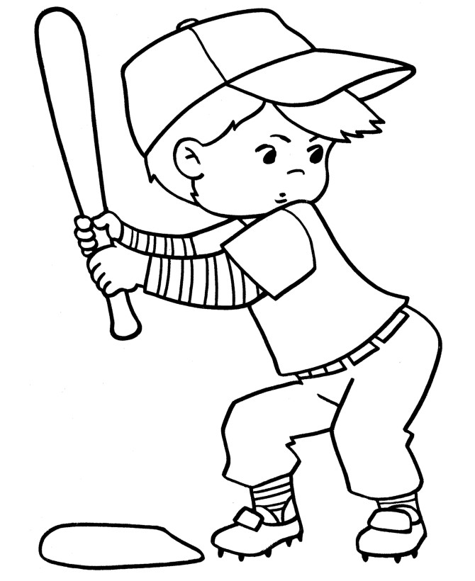Free Coloring Pages For Boys Sports
 Sports Coloring Pages 8