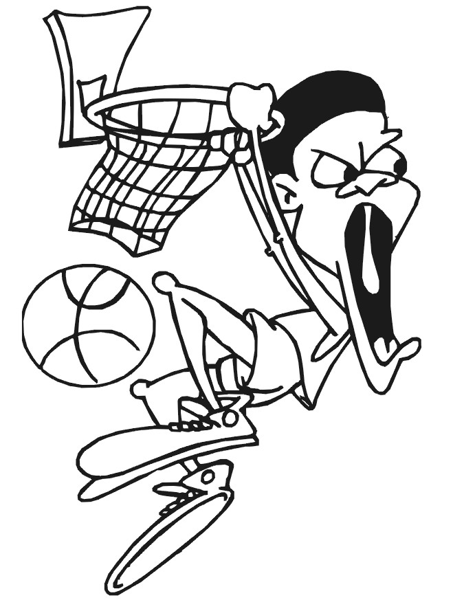 Free Coloring Pages For Boys Sports
 Kids Sports Printables