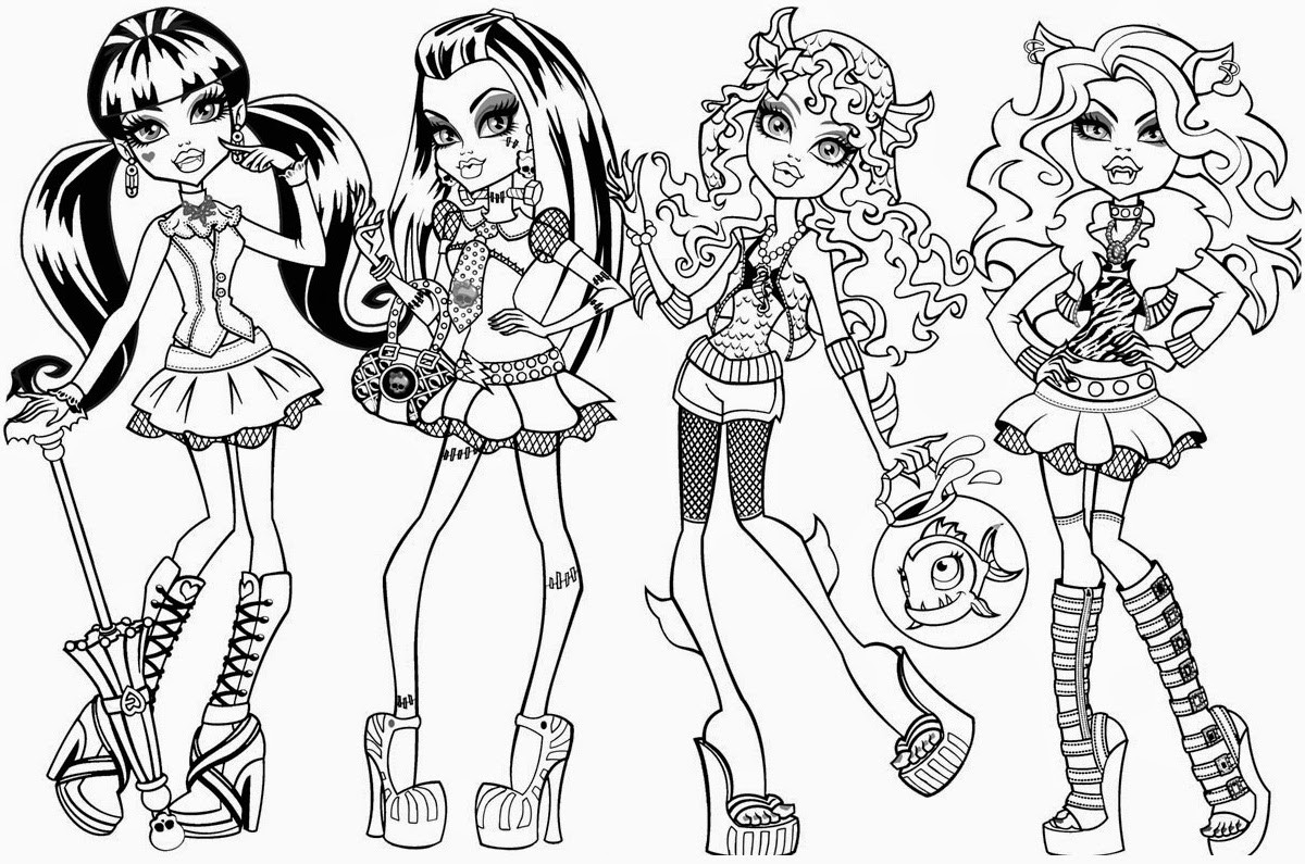 Free Coloring Pages Of Girls
 Free Printable Coloring Pages For Girls