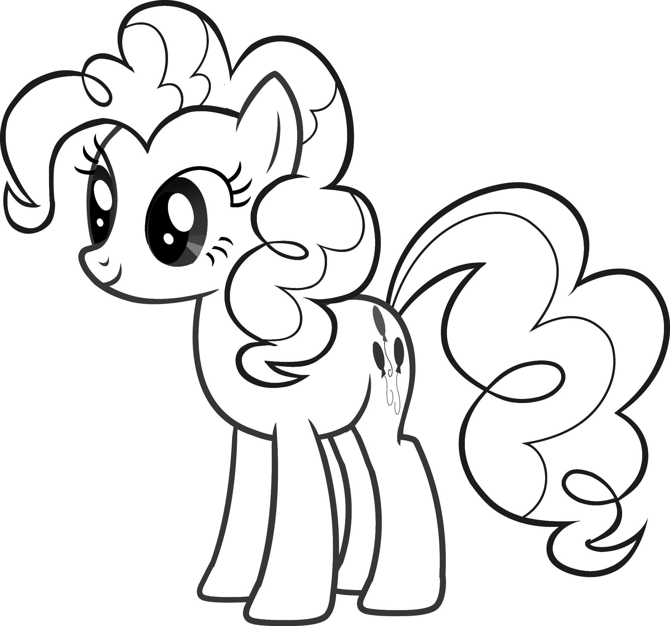 Free Coloring Pages Of Girls
 My little pony coloring pages