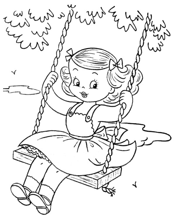 Free Coloring Pages Of Girls
 pletely Free Coloring Pages for Girls