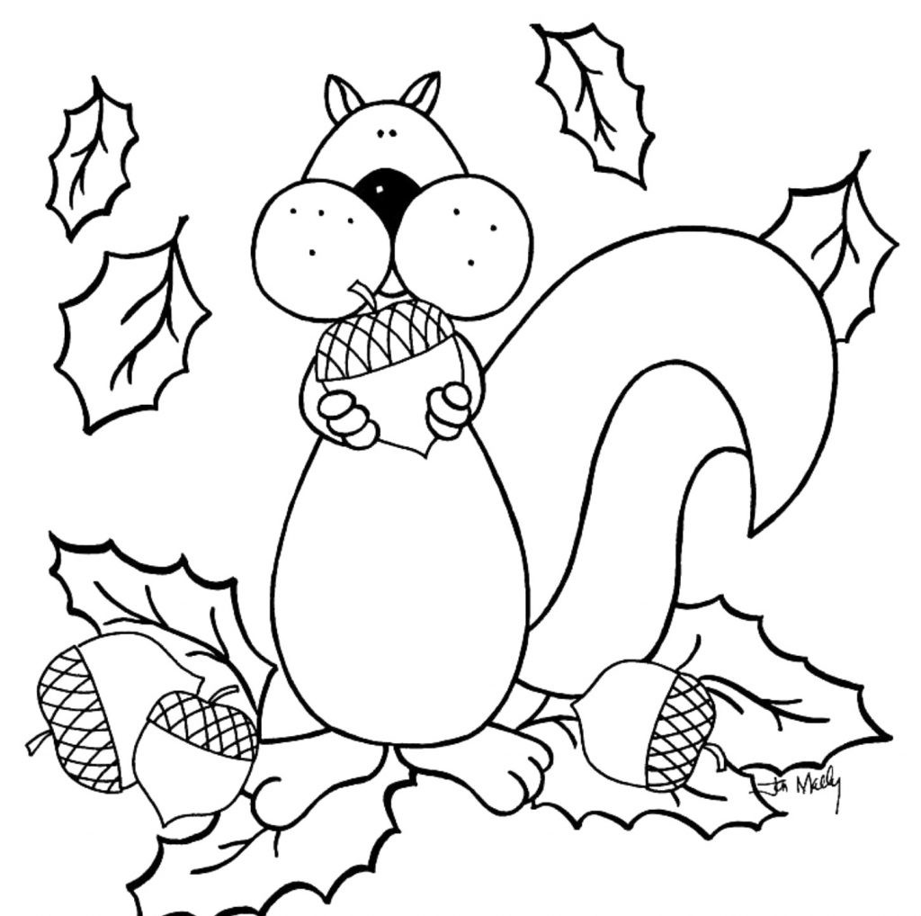 Free Fall Coloring Pages For Kids
 Free Printable Fall Coloring Pages for Kids Best