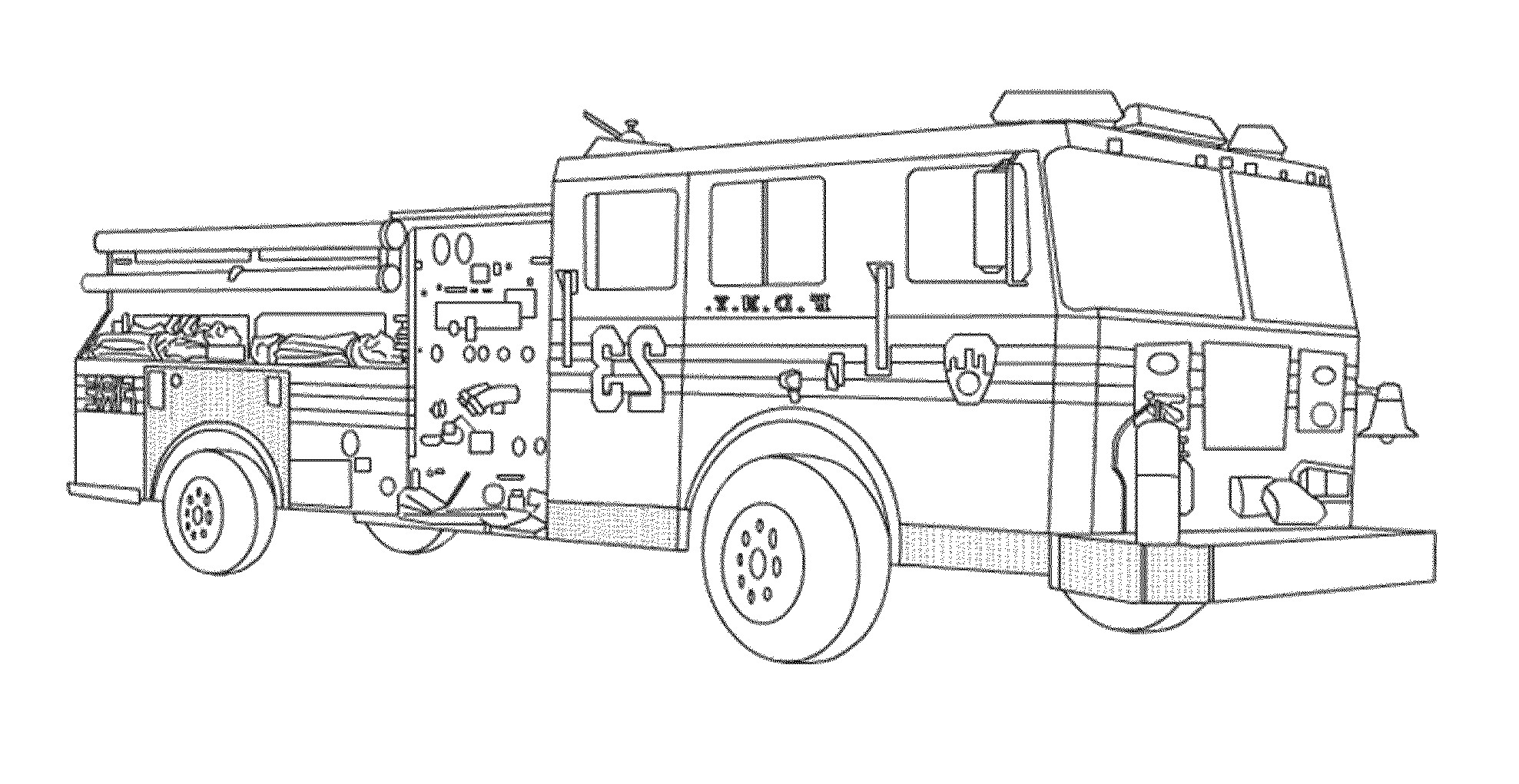 Free Fire Truck Coloring Pages Printable
 Print & Download Educational Fire Truck Coloring Pages