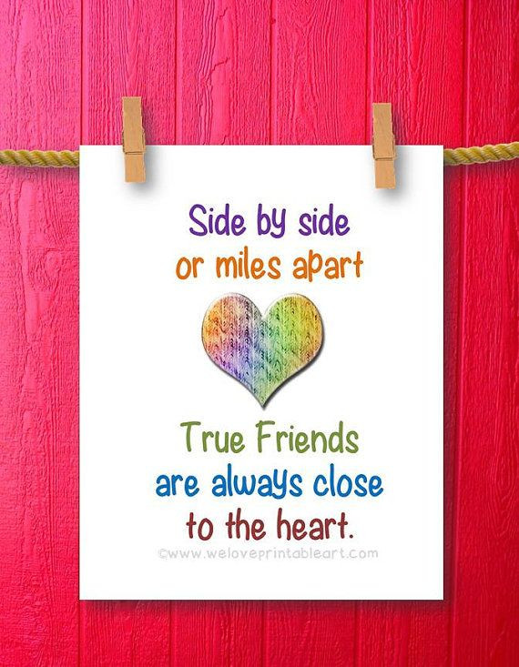 Free Friendship Quotes
 Printable Best Friend Quotes QuotesGram