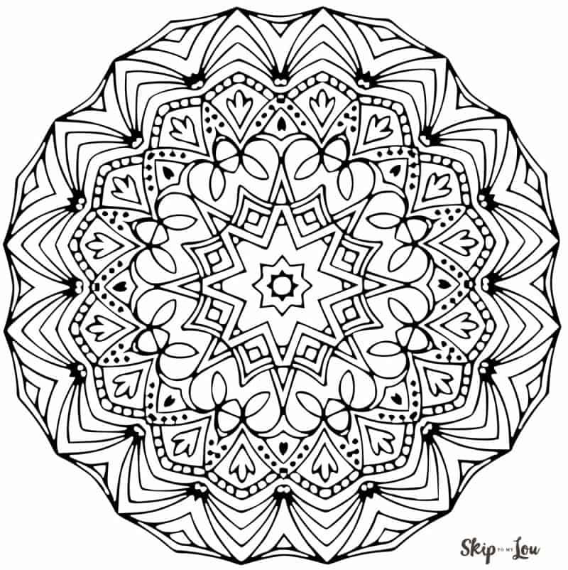 Free Mandala Coloring Pages For Adults
 Color Your Stress Away With Mandala Coloring Pages