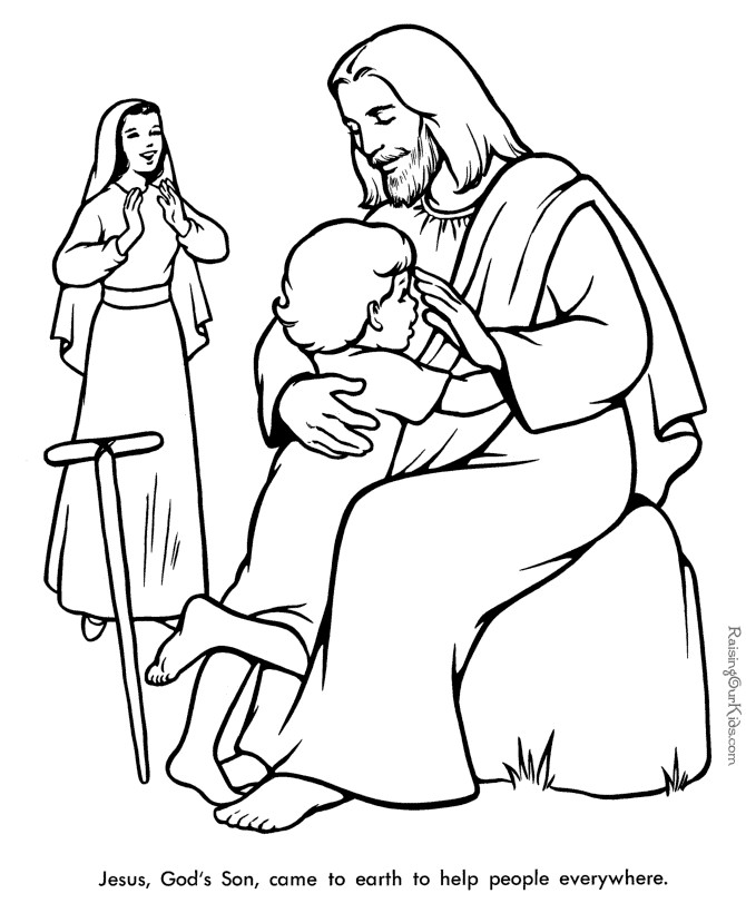 Free Printable Bible Coloring Pages
 Storytime At Church The Life Death and Ressurection of