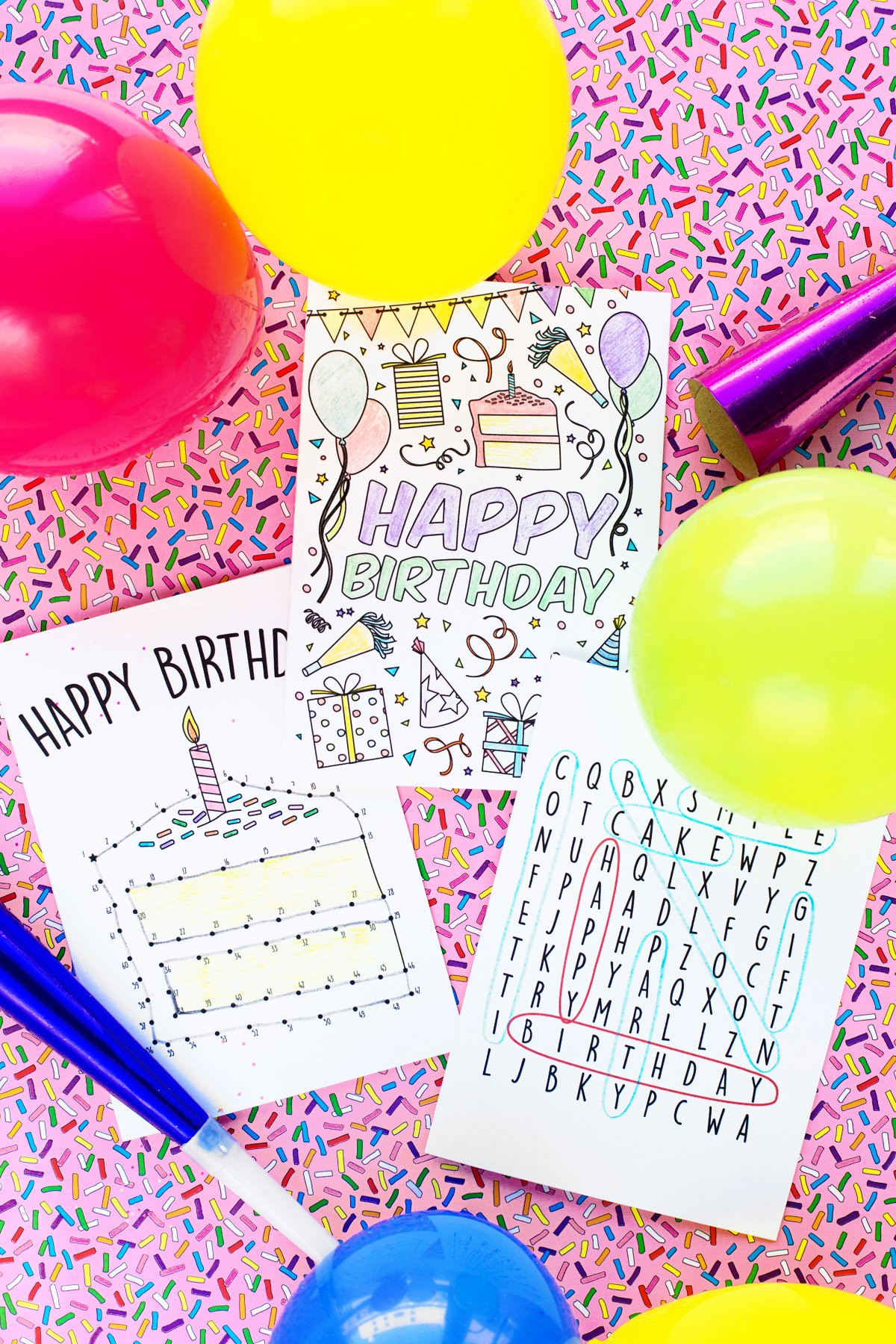 Free Printable Birthday Cards
 Free Printable Birthday Cards for Kids Studio DIY