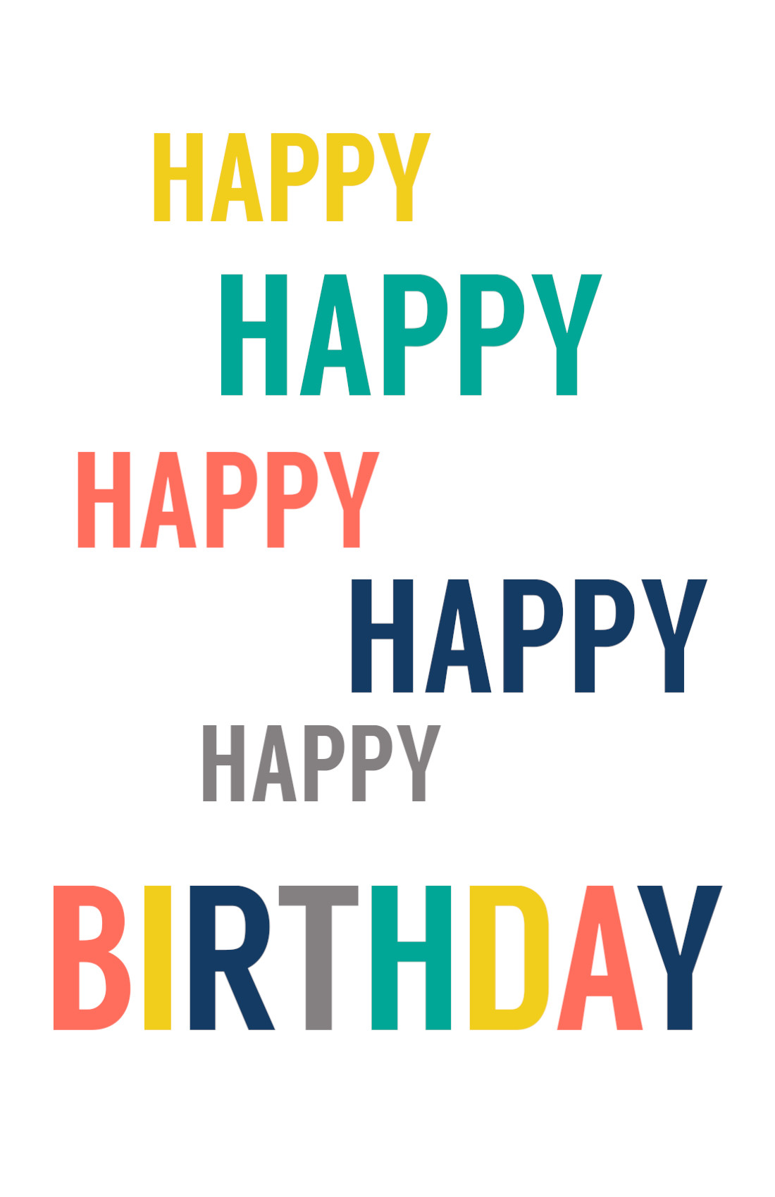 Free Printable Birthday Cards
 Free Printable Birthday Cards Paper Trail Design
