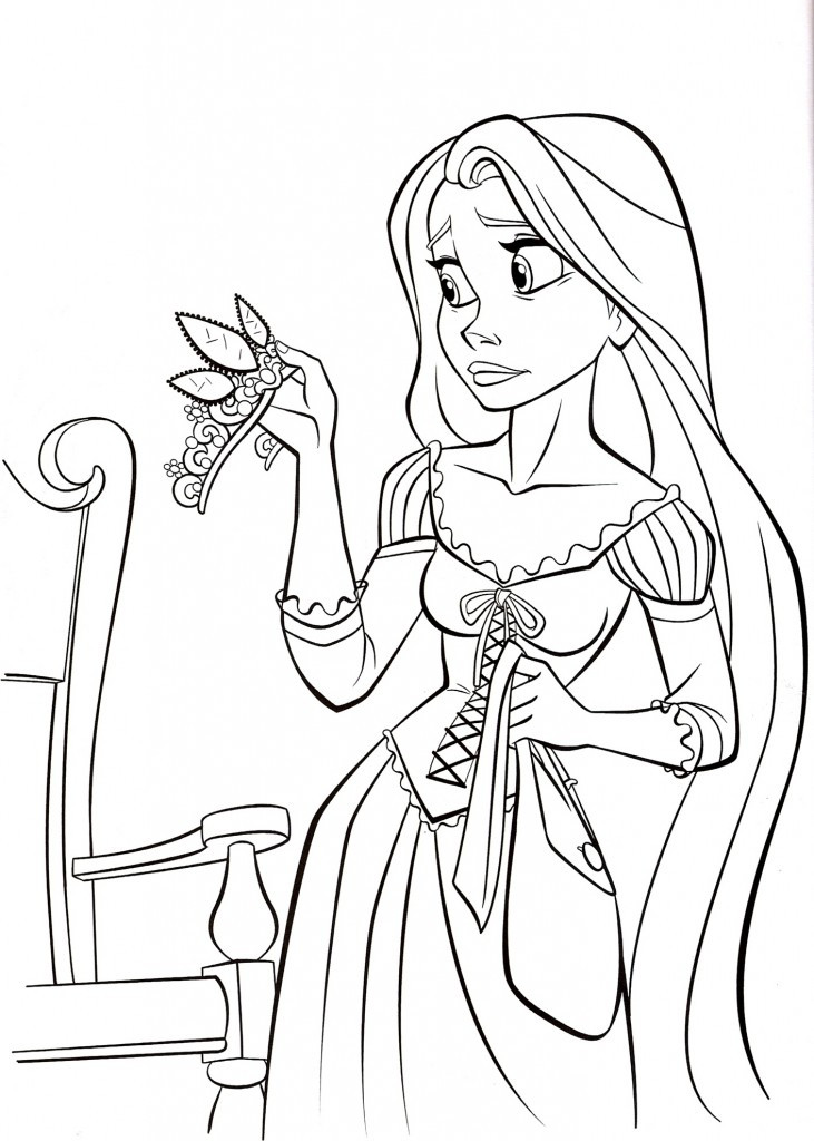 Free Printable Coloring Pages For Toddlers
 Free Printable Tangled Coloring Pages For Kids