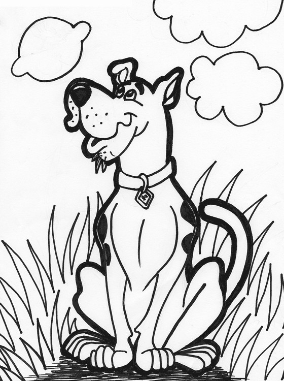 Free Printable Coloring Pages For Toddlers
 Kids Page Printable Scooby Doo Coloring Pages