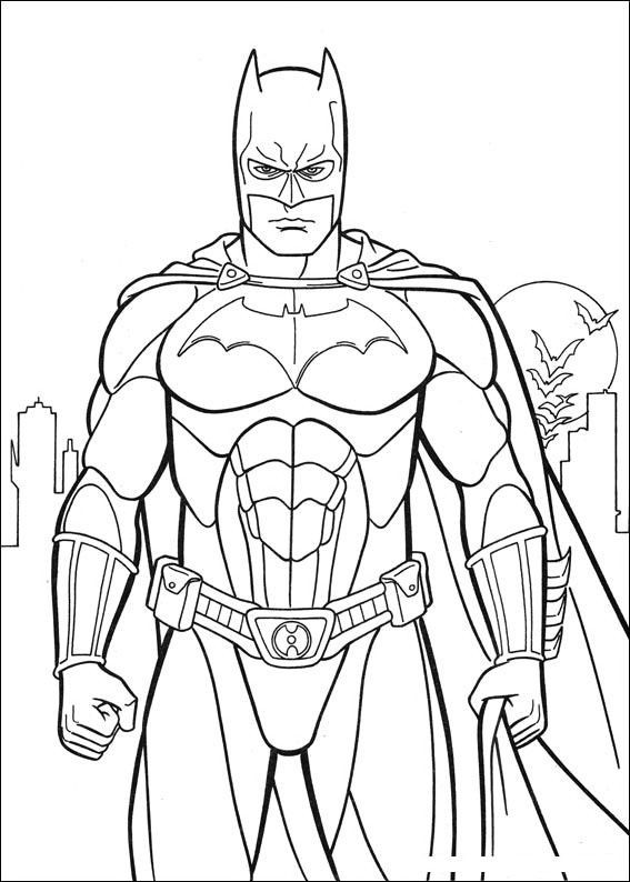 Free Printable Coloring Sheets For Boys
 Batman coloring page