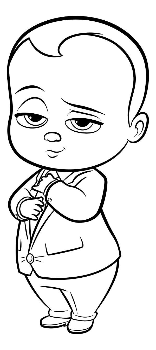 Free Printable Coloring Sheets For Boys
 Top 10 The Boss Baby Coloring Pages
