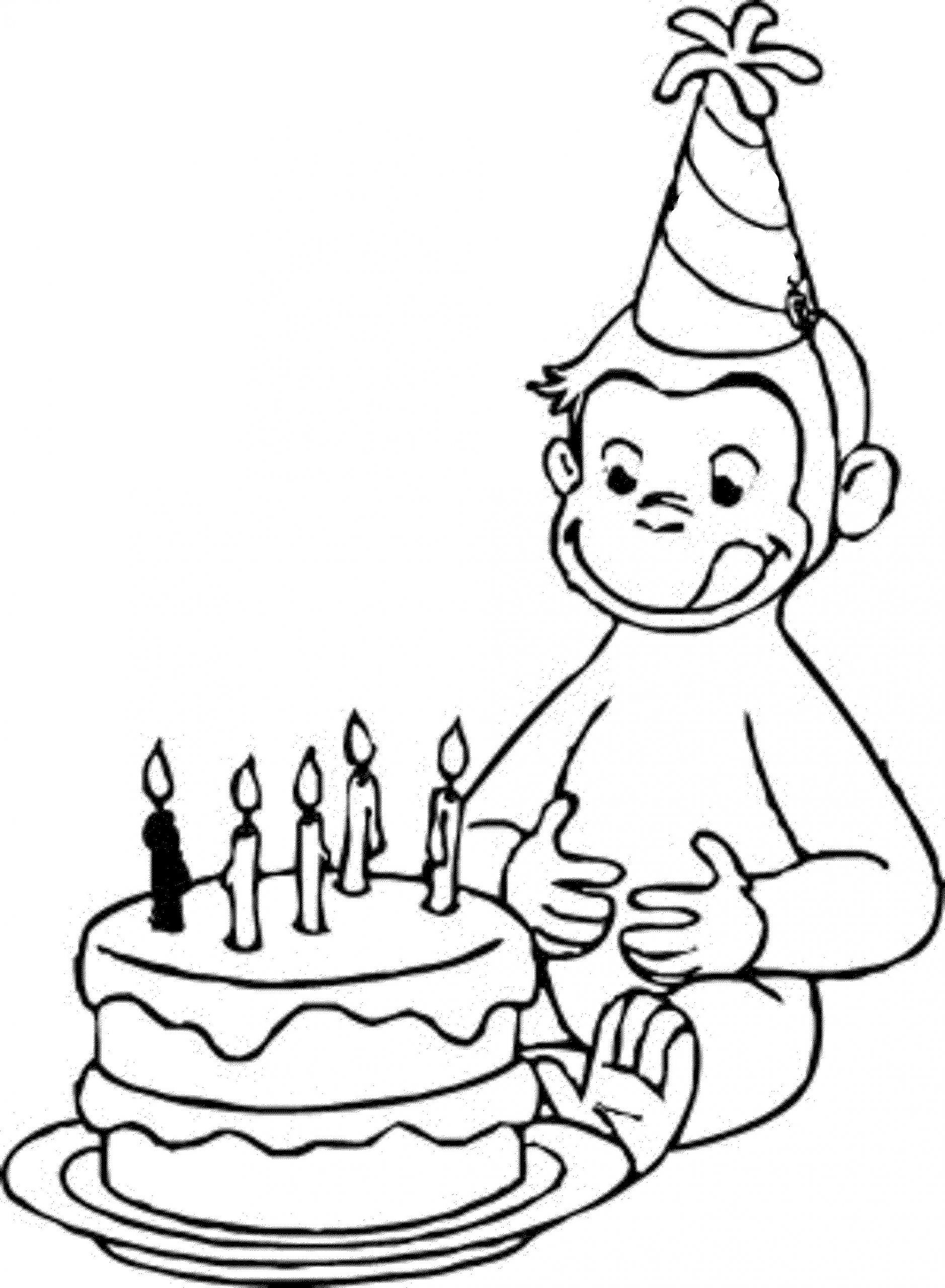 Free Printable Coloring Sheets For Boys
 Happy Birthday Coloring Pages