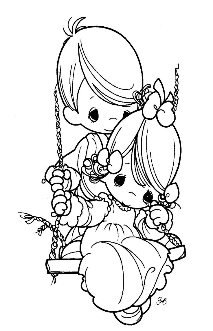 Free Printable Coloring Sheets For Boys
 precious moments images clipart