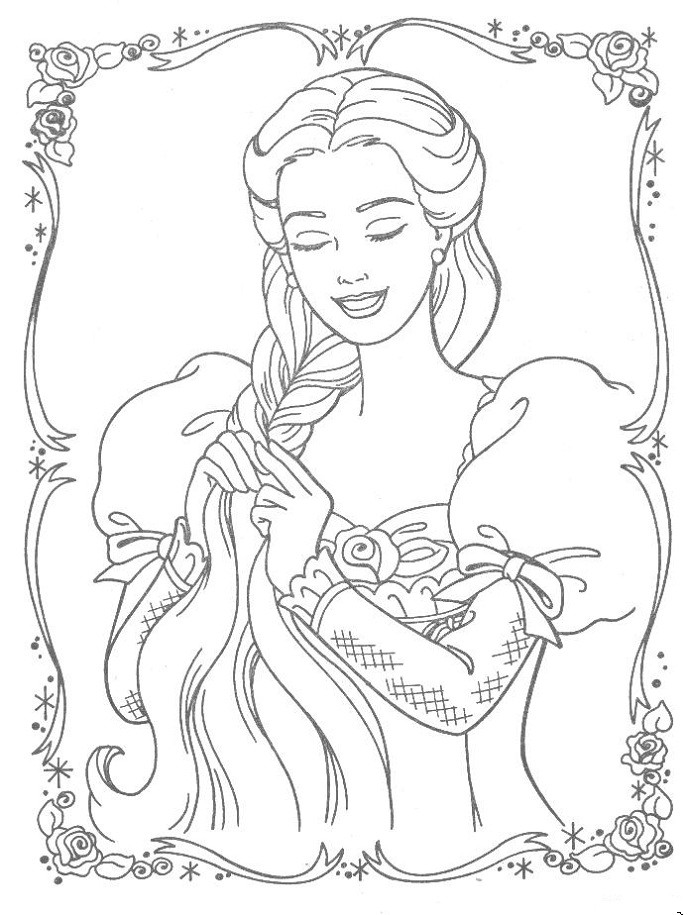 Free Printable Disney Princess Coloring Pages
 Disney Princess coloring pages Free Printable