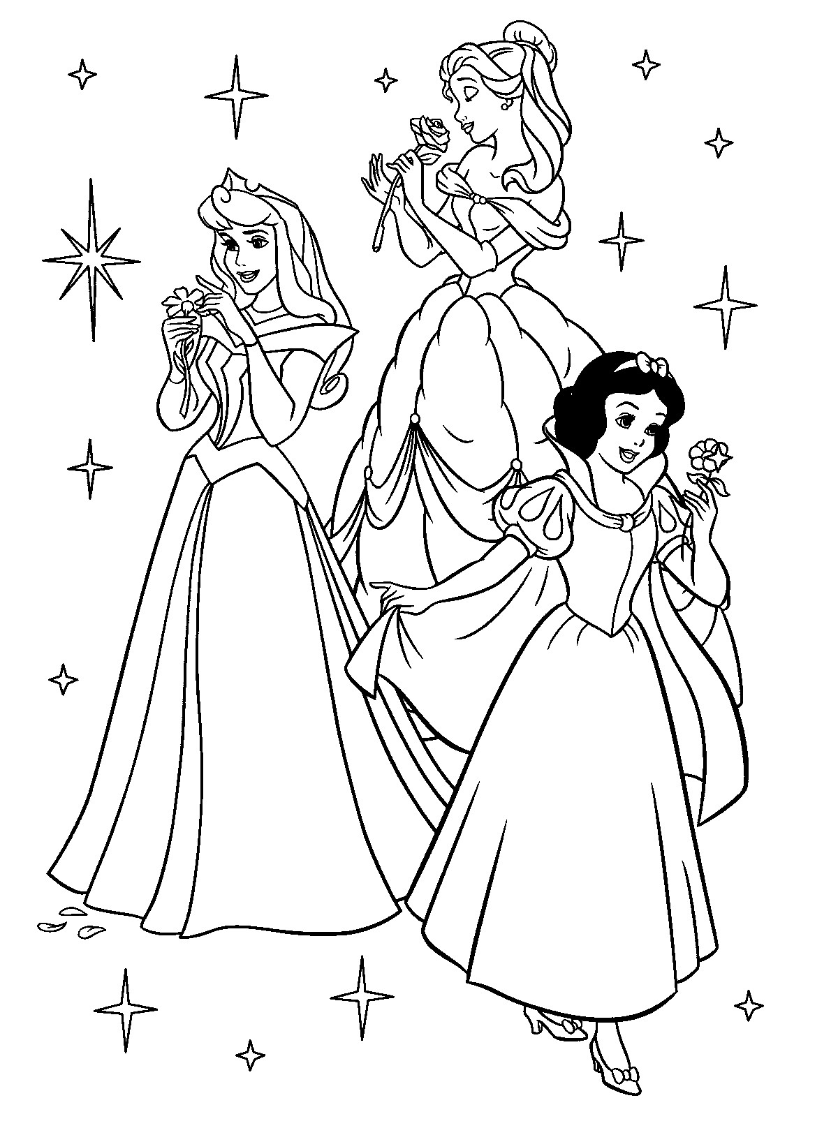Free Printable Disney Princess Coloring Pages
 Princess Coloring Pages Best Coloring Pages For Kids
