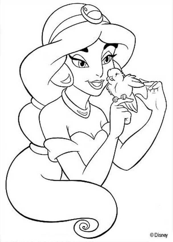 Free Printable Disney Princess Coloring Pages
 Disney Coloring Pages