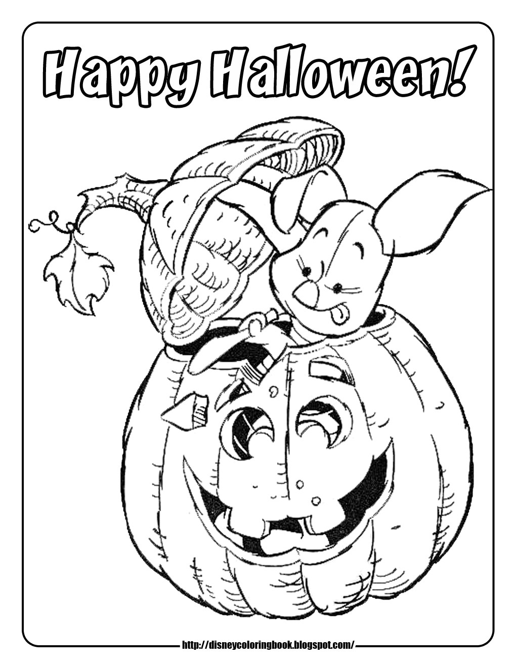Free Printable Halloween Coloring Pages
 Disney Coloring Pages and Sheets for Kids