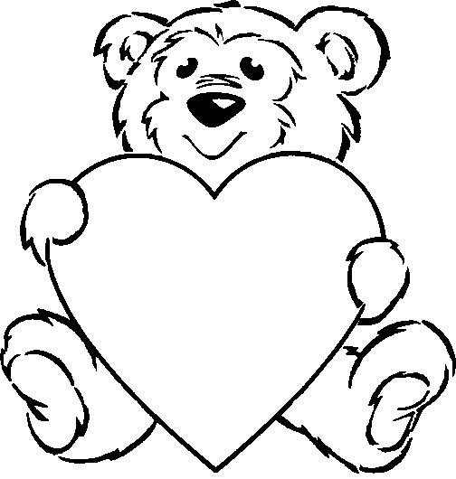 Free Printable Heart Coloring Pages
 2013 Valentine Card E Cards 2013 Rose and Heart Drawing
