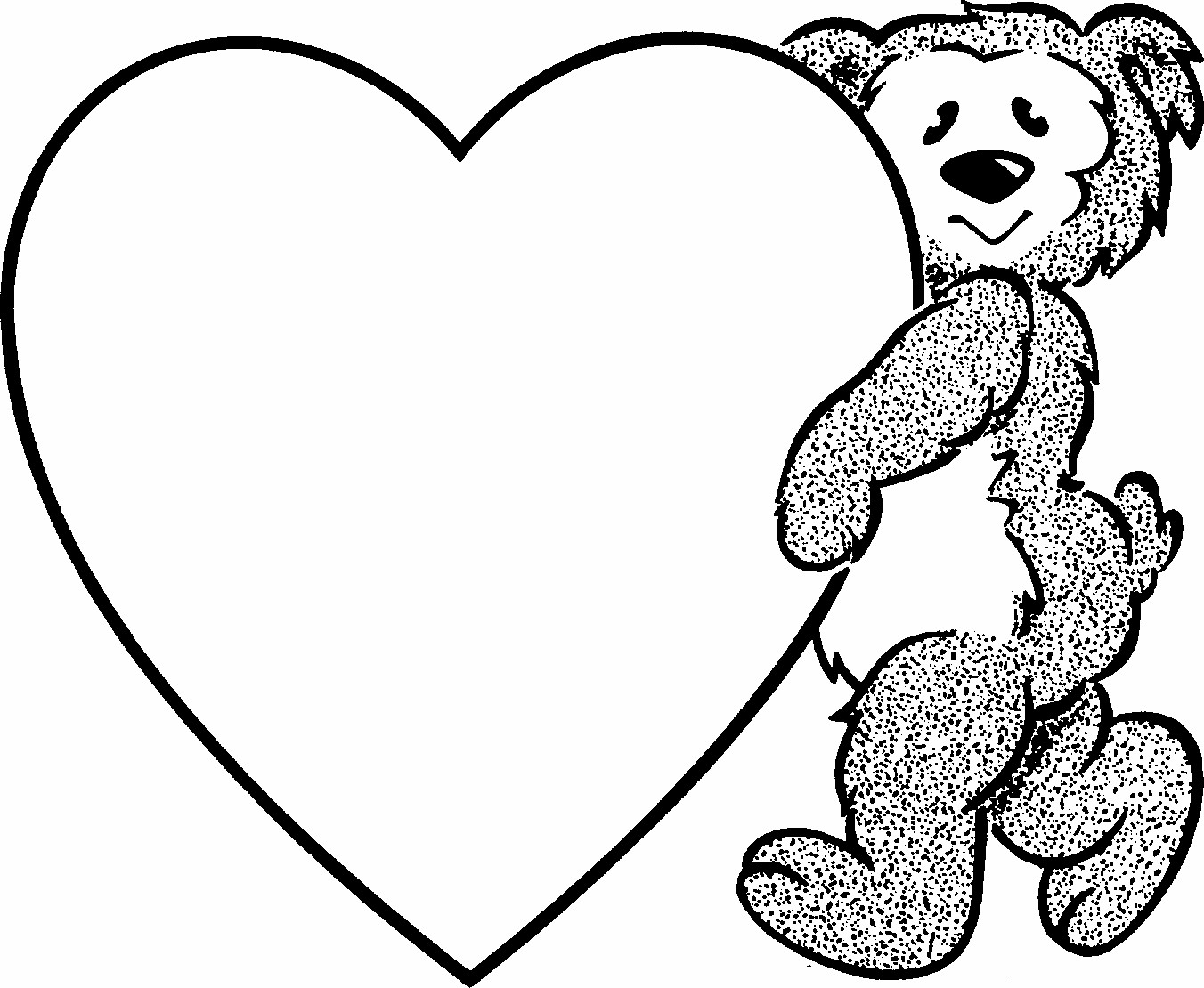 Free Printable Heart Coloring Pages
 Coloring Pages Hearts Free Printable Coloring Pages for