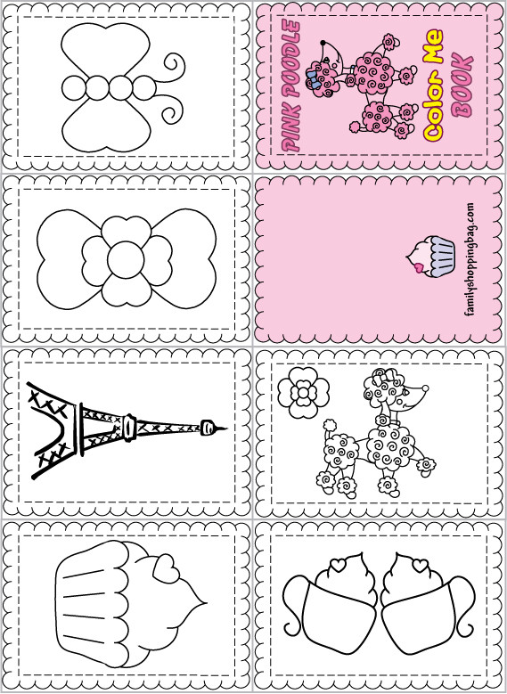 21 Ideas for Free Printable Mini Coloring Books - Home, Family, Style ...