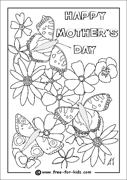 Free Printable Mothers Day Coloring Pages
 Mothers Day Colouring Sheets