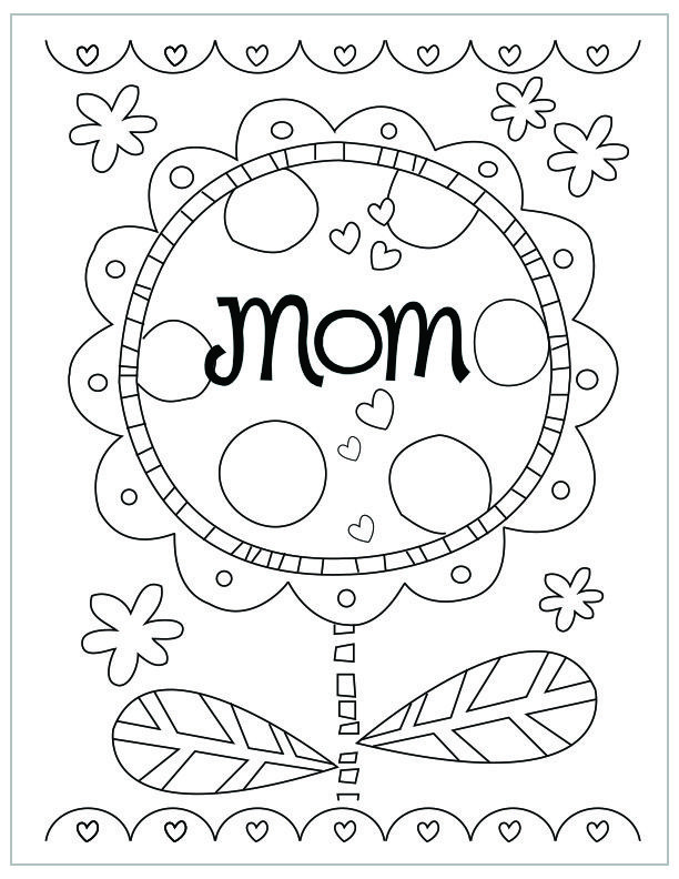 Free Printable Mothers Day Coloring Pages
 Free Printable Mother’s Day Coloring Pages