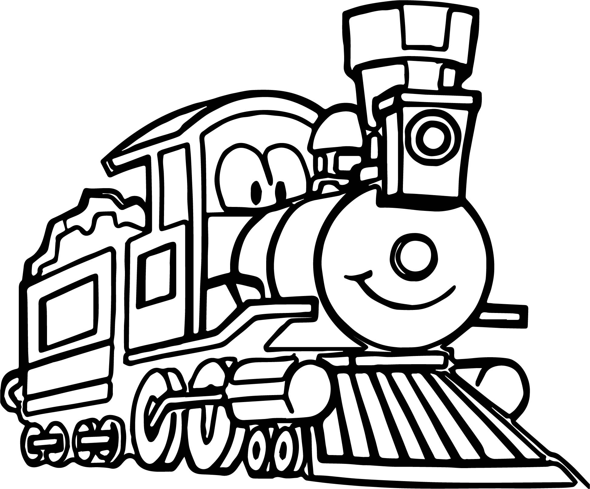 21 Best Free Printable Train Coloring Pages - Home, Family, Style and ...