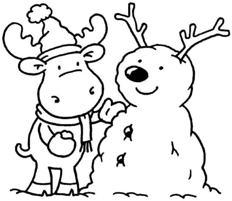Free Printable Winter Coloring Pages
 FREE Winter Printables
