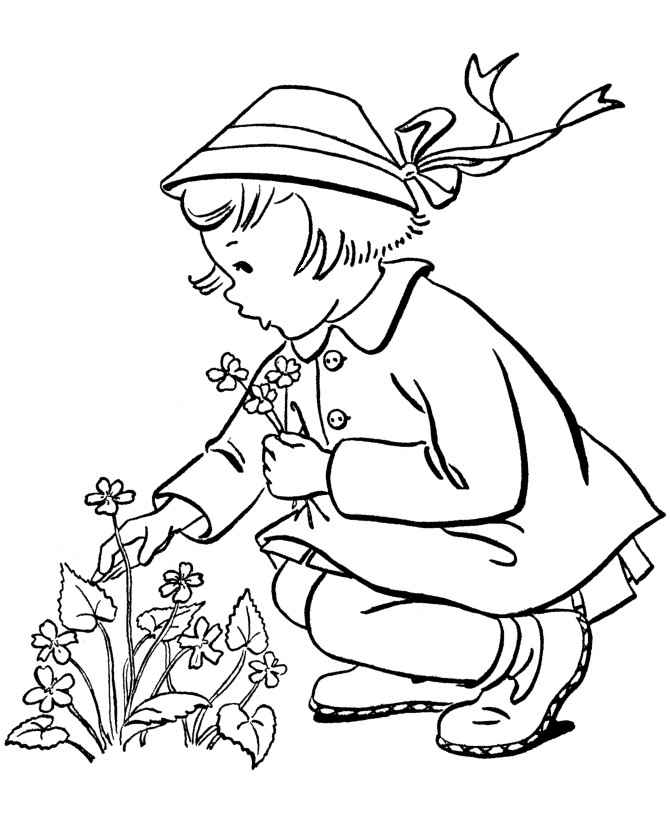 Free Spring Coloring Pages For Kids
 Spring Coloring Pages Best Coloring Pages For Kids