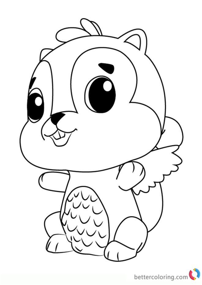 Freee Printable Coloring Pages
 Chipadee from Hatchimals Coloring Pages Free Printable