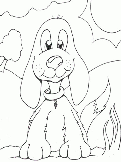 Freee Printable Coloring Pages
 Kids Page Beagles Coloring Pages