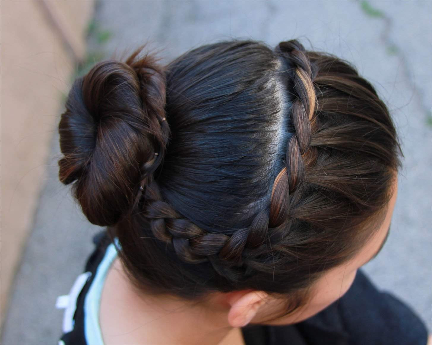 French Braid Hairstyles
 Easy Buns and Braided Hairstyles