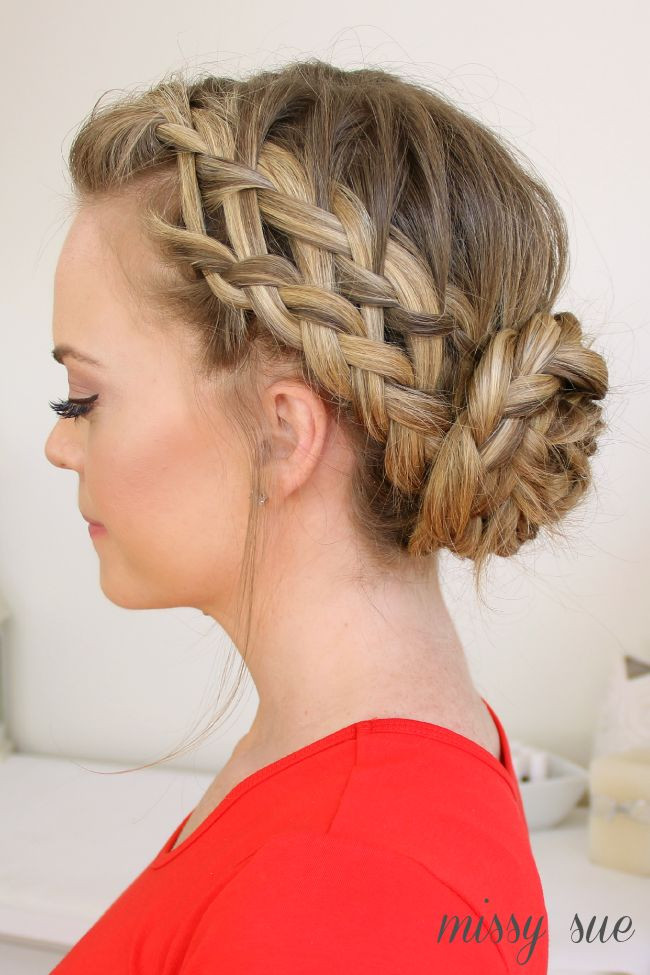 French Braid Hairstyles
 10 Fabulous French Braid Updo Hairstyles Pretty Designs