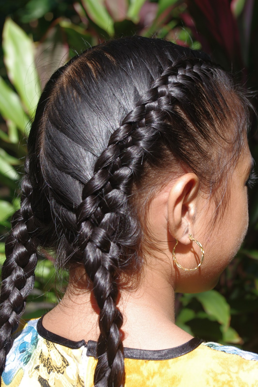 French Braid Hairstyles
 Braids & Hairstyles for Super Long Hair Micronesian Girl