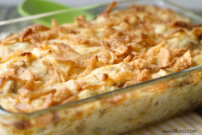 French Onion Casserole
 French ion Chicken Casserole ly 10 minutes of prep