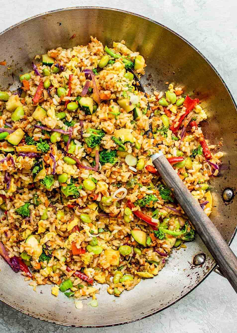 Fried Rice Stir Fry
 Easy Ve able Fried Rice Recipe