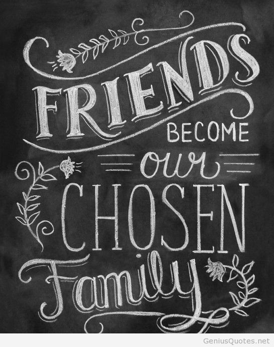 Friends Being Family Quotes
 Not a Friend More like a Family – a inspiraars