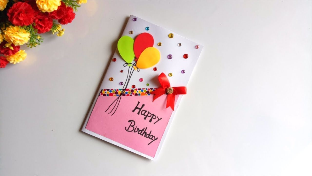 Friends Birthday Cards
 Beautiful Handmade Birthday Card idea DIY GREETING cards