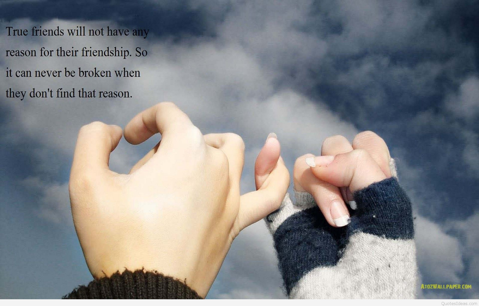 Friendship Pic Quotes
 Best friendship wallpaper with quote