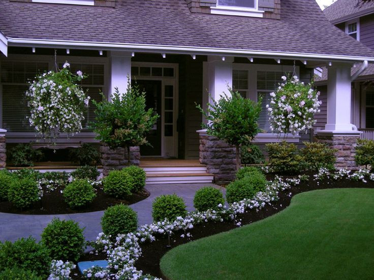 Front Entryway Landscape Ideas
 1024 best images about Landscaping on Pinterest