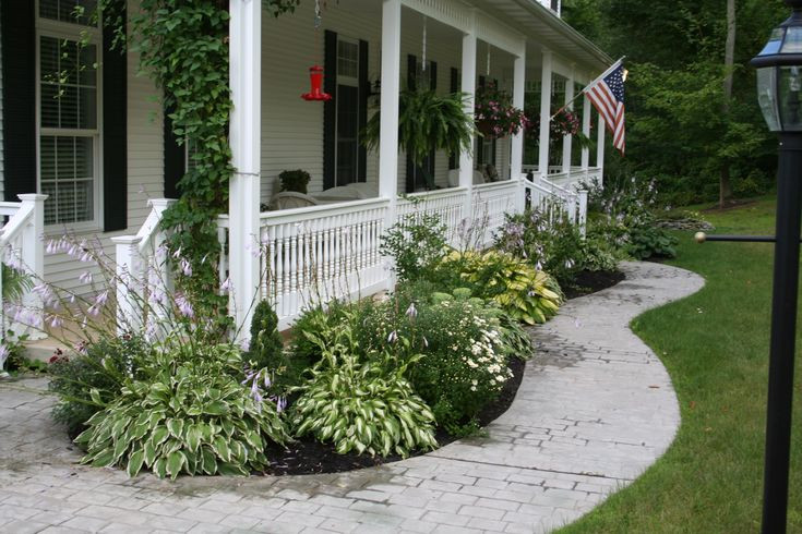 Front Porch Landscape Design
 Landscaping for Front Porch Gardening