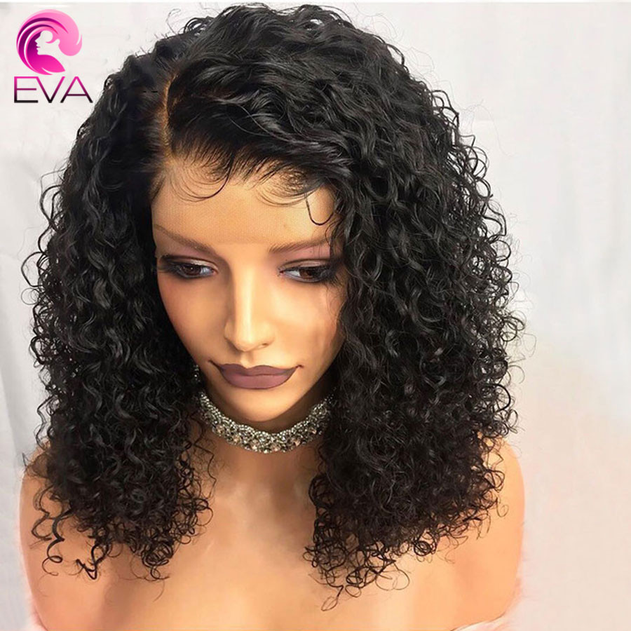 Frontal Wigs With Baby Hair
 Aliexpress Buy Eva Hair Curly 360 Lace Frontal Wig