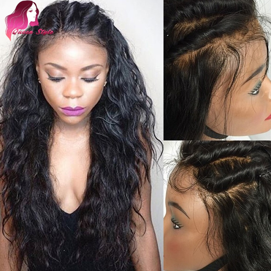 Frontal Wigs With Baby Hair
 Aliexpress Buy Full Lace Human Hair Wigs For Black