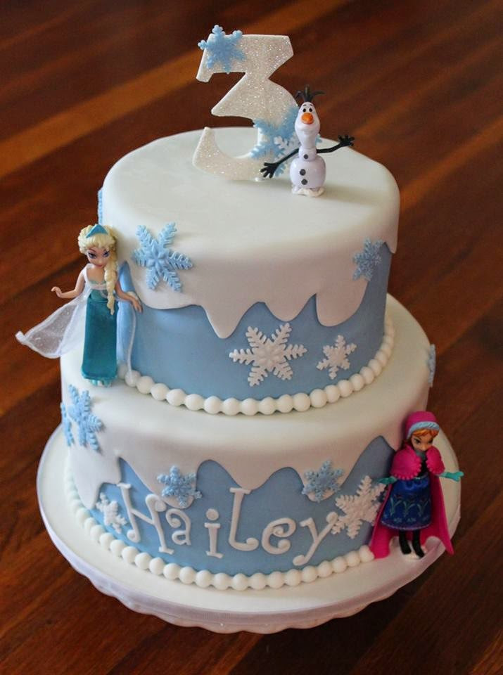 Frozen Birthday Cake
 Cakes by Becky