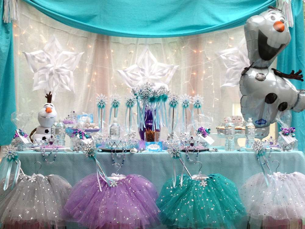 Frozen Birthday Decor
 Southern Blue Celebrations Frozen Party Ideas