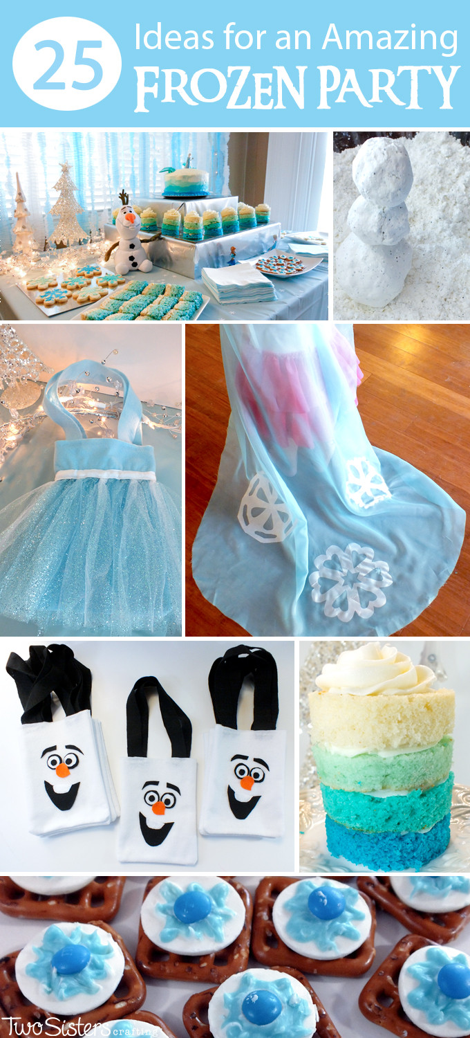 Frozen Birthday Party Decorations
 25 Ideas for an Amazing Frozen Party Two Sisters